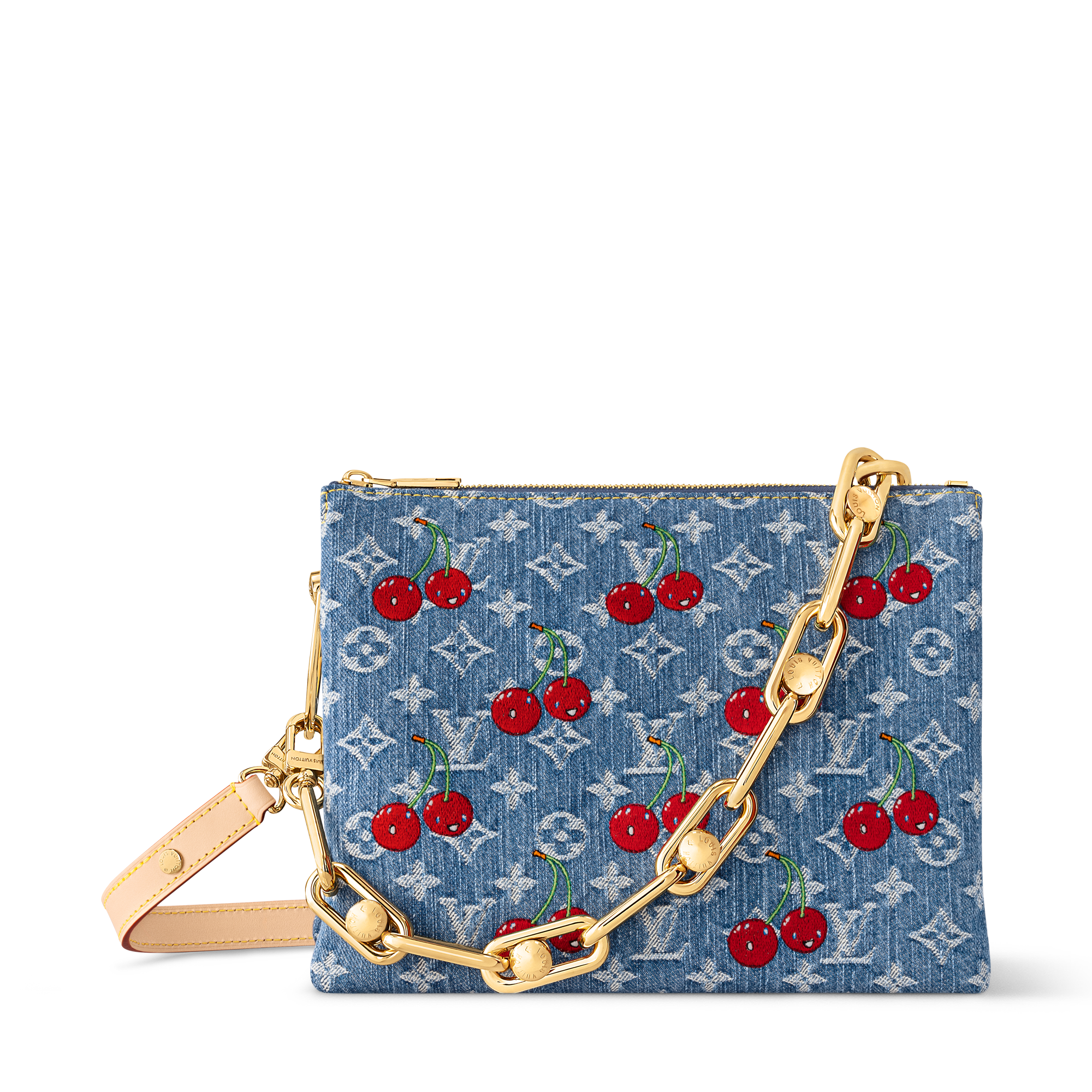 LV x TM Bolsa Coussin PM Monogram Denim - Bolsas Femininas | LOUIS